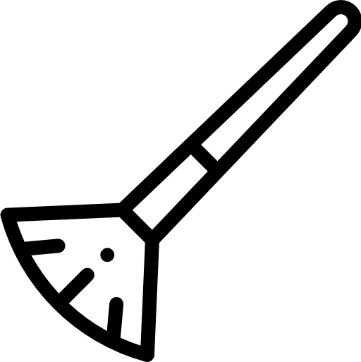 Paint brush art and design paint brush brush icon