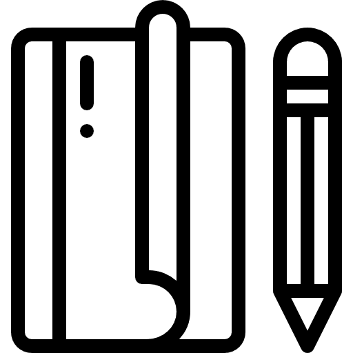 Sketchbook writing tool pencil art icon