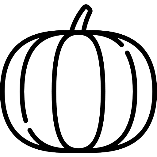 Pumpkin fruit diet vegan icon