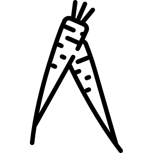 Horseradish food and restaurant diet vegetable icon