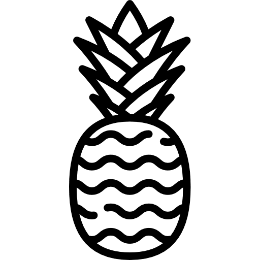 Pineapple cooking fruit food and restaurant icon