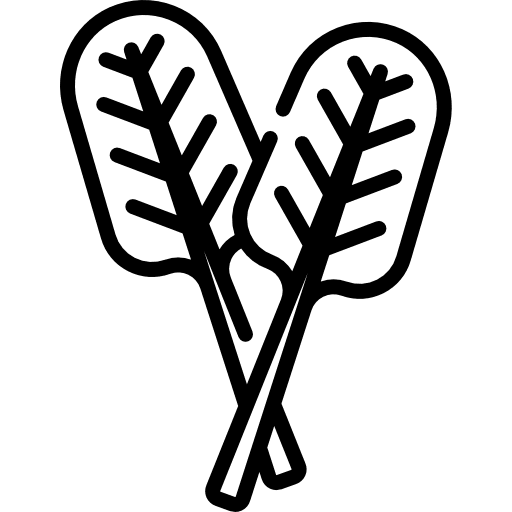 Basil herb vegan basil icon