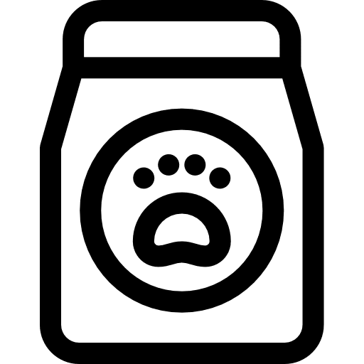 Pet food food food and restaurant dog icon