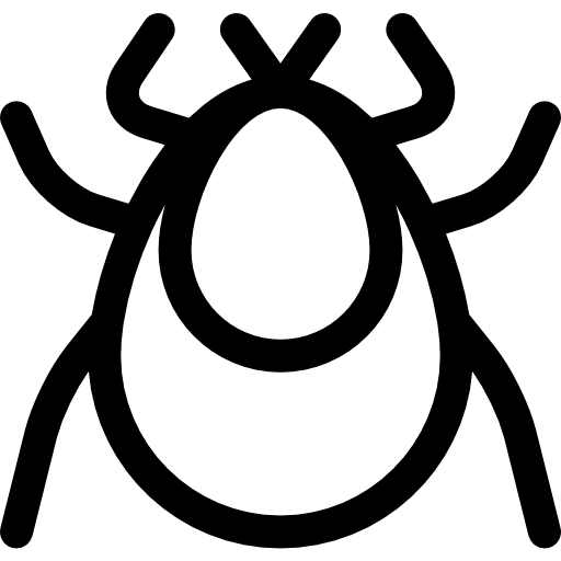 Tick mite entomology insects icon