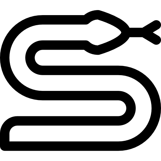 Snake animal wild life reptile icon