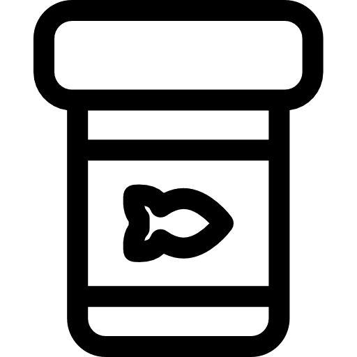 Fish food food and restaurant fish food pet shop icon Fish food food and restaurant fish food pet shop icon