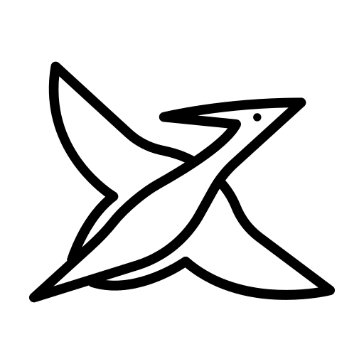 Pterodactyl wild life animals extinct icon