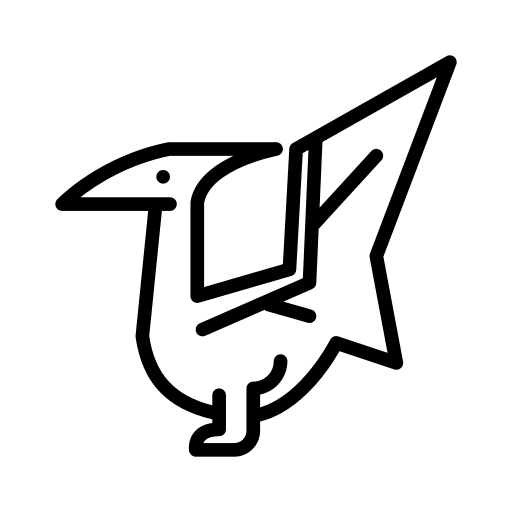 Pterodactyl animals pterodactyl dinosaur icon