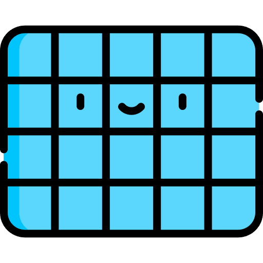 Cutting mat fashion cutting mat icon