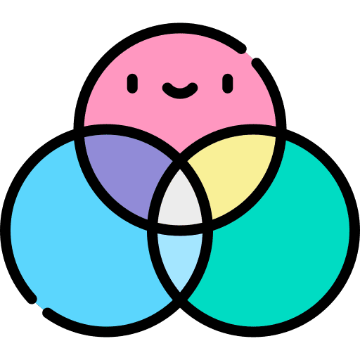 Rgb color scheme edit icon