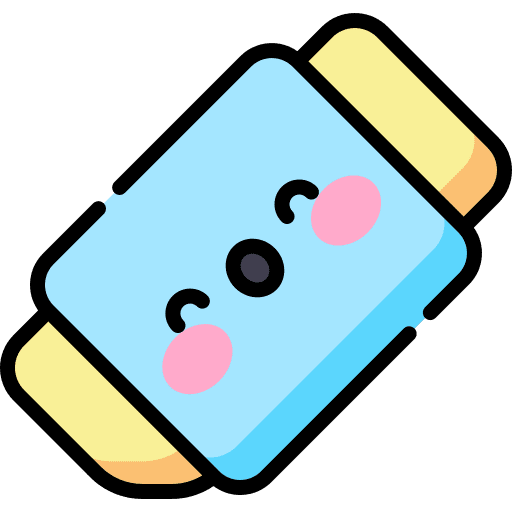 Eraser remove clean eraser icon