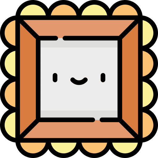 Frame frame furniture and household photography icon