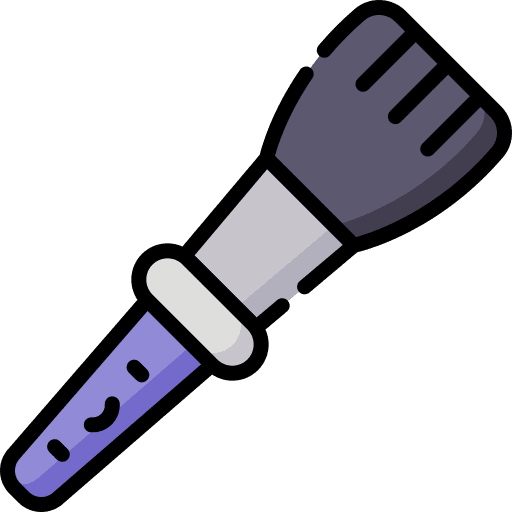 Brush brushes painting tools and utensils icon