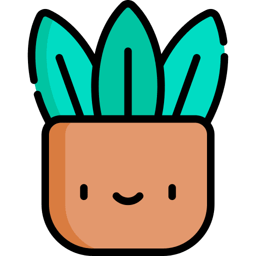 Plant botanic garden plant icon