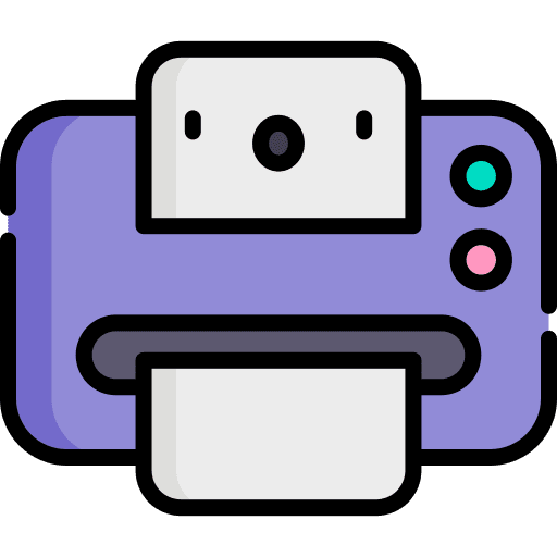 Printer ink printer printing icon