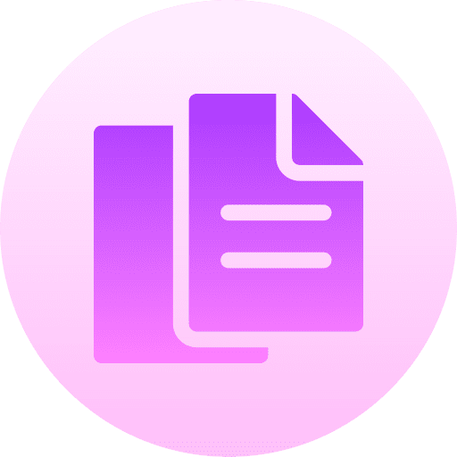 Document sheet files and folders document icon