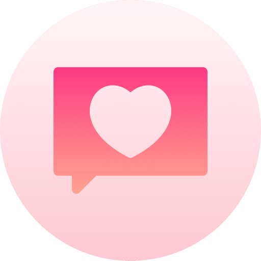 Feedback instagram tools chat box like icon