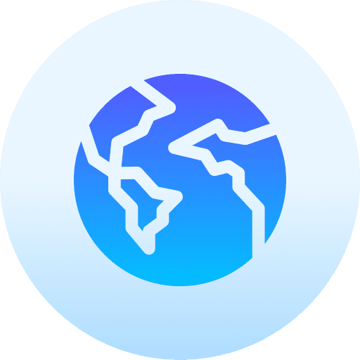 Globe world global globe grid icon