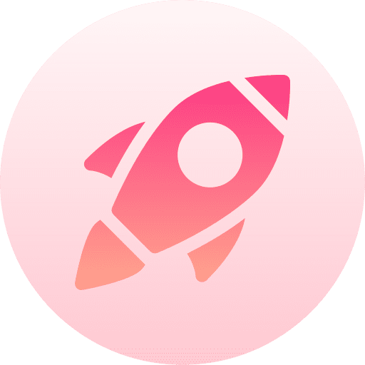 Startup rocket launch space ship accelerate icon