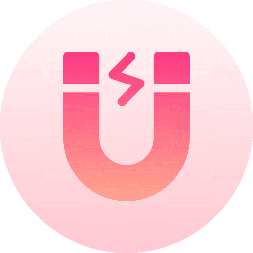 Attract strategy magnet customer icon