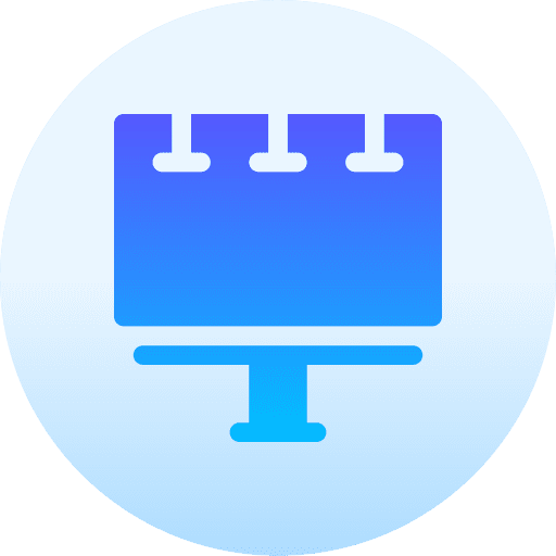 Billboard business advertisement billboard icon