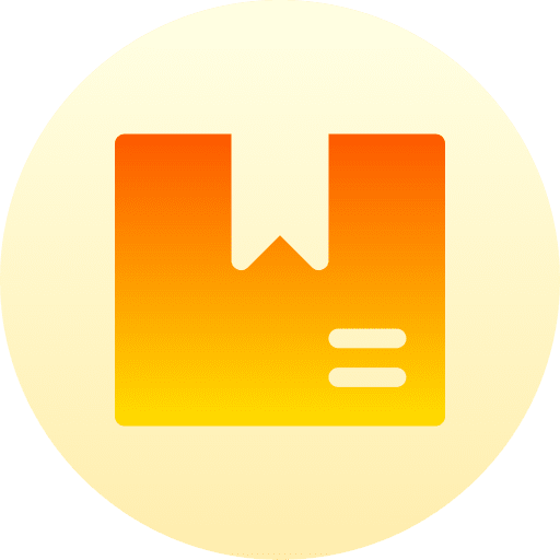 Product parcel product box icon