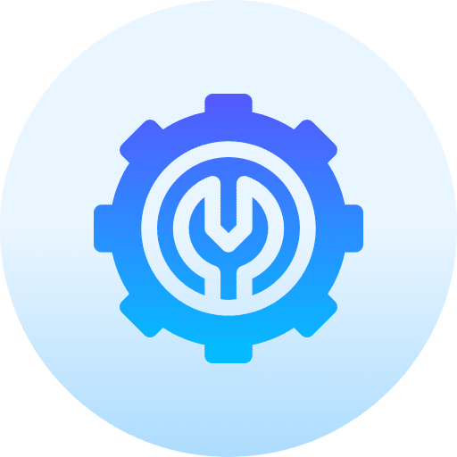 Settings wrench settings customization icon