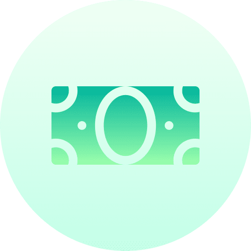 Banknote dollars banknotes business icon