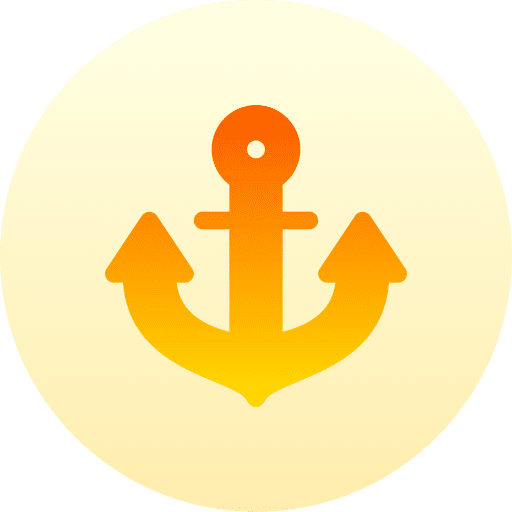 Anchor sailing anchor tattoo icon