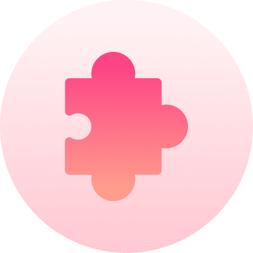 Puzzle solution kid and baby puzzle pieces icon