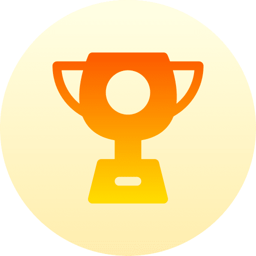 Trophy sports and competition best trophy icon