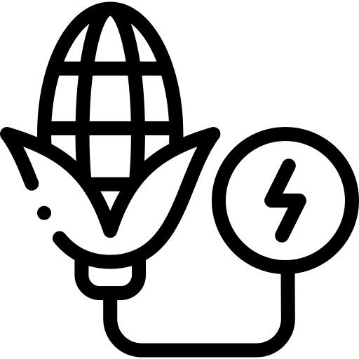 Biofuel biofuel corn ecological icon