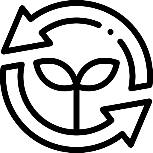 Recycle nature sprout maturity icon