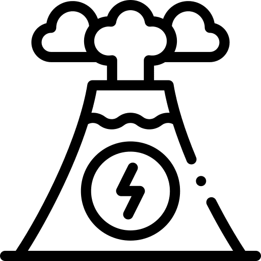 Volcano nature renewable energy energy icon Volcano nature renewable energy energy icon