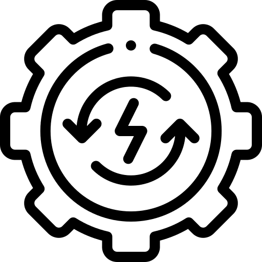 Energy management execute energy management reuse icon Energy management execute energy management reuse icon