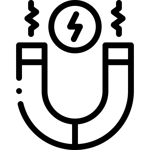 Magnet magnetism energy magnetic icon Magnet magnetism energy magnetic icon