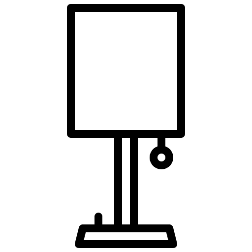 Lamp illumination light desk lamp icon Lamp illumination light desk lamp icon