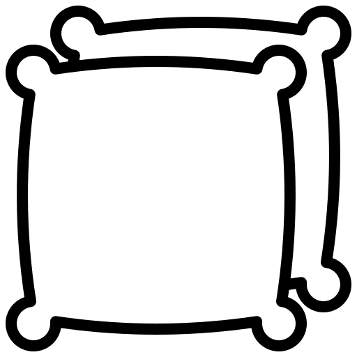 Pillow pillow miscellaneous furniture and household icon Pillow pillow miscellaneous furniture and household icon