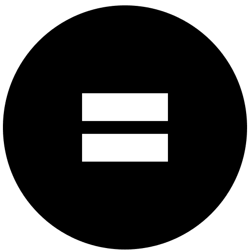 Equal education shapes and symbols ui icon