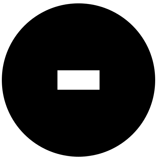 Minus shapes and symbols hyphen sign icon