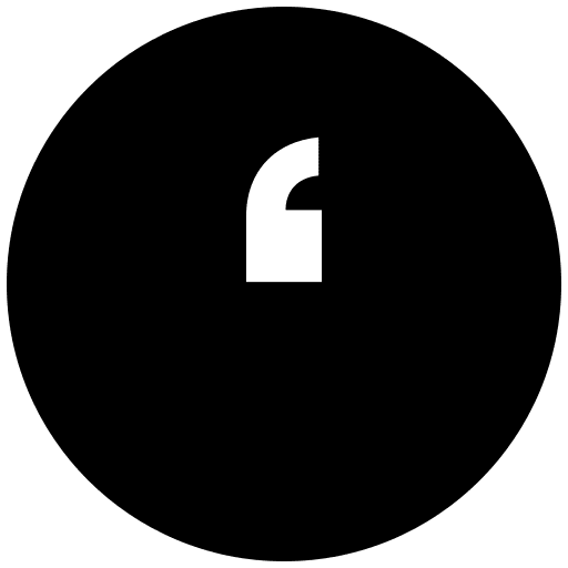 Left quote shapes and symbols education left quote icon