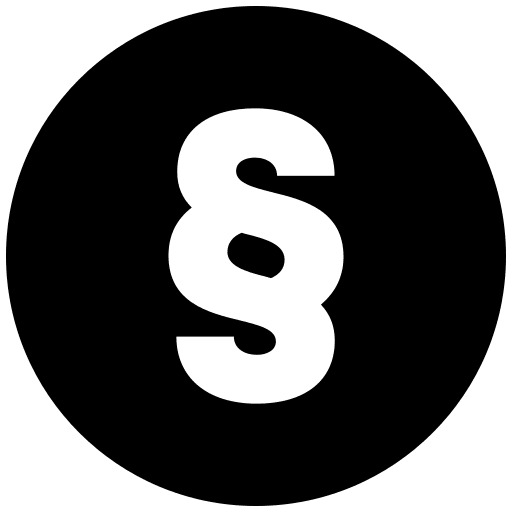 Section symbol character shapes and symbols icon