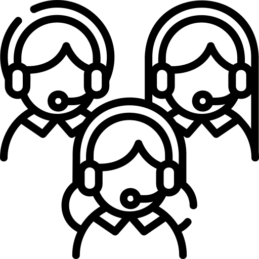 Call center person call center agent people icon