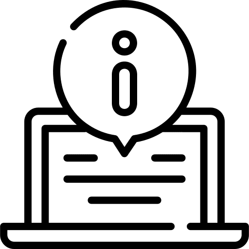 Information sign business and finance info icon Information sign business and finance info icon