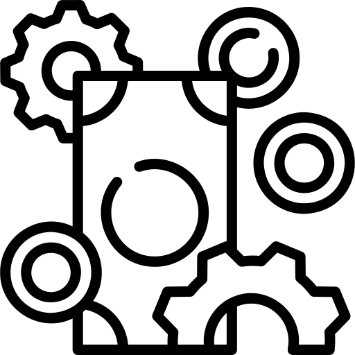 Optimization bank dollar money icon Optimization bank dollar money icon