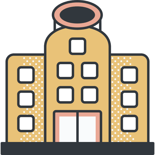 Mall architecture and city mall coffee shop icon Mall architecture and city mall coffee shop icon