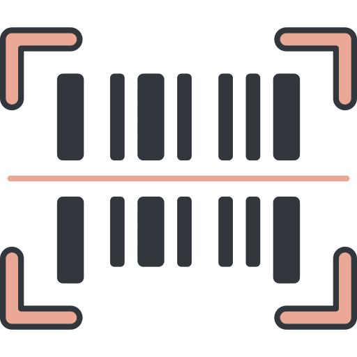 Bar code products commerce and shopping bar code icon Bar code products commerce and shopping bar code icon
