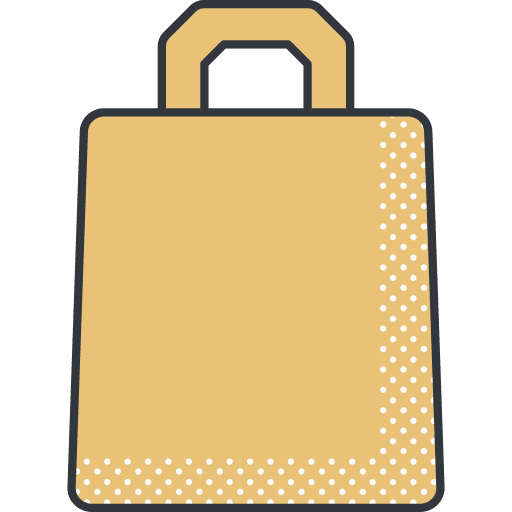 Shopping bag bag supermarket shopper icon Shopping bag bag supermarket shopper icon