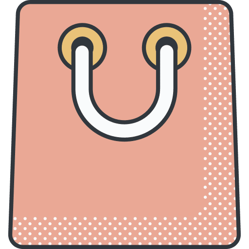 Shopping bag shopper supermarket commerce and shopping icon Shopping bag shopper supermarket commerce and shopping icon