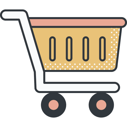Shopping cart market trolley store icon Shopping cart market trolley store icon